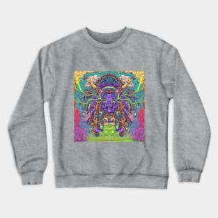 Chinese Dagger Psychedelic Artwork Crewneck Sweatshirt